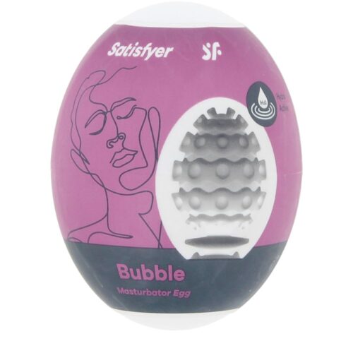 SATISFYER BUBBLE MASTURBATING EGG 1 unit