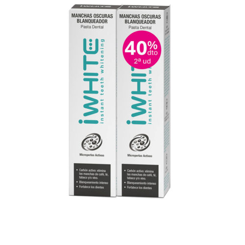 IWHITE TOOTHPASTE dark spots whitening pack 2 x 75 ml