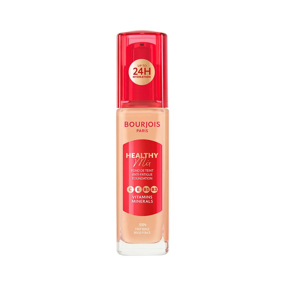 BOURJOIS HEALTHY MIX makeup base #55N-Deep Beige 30ml