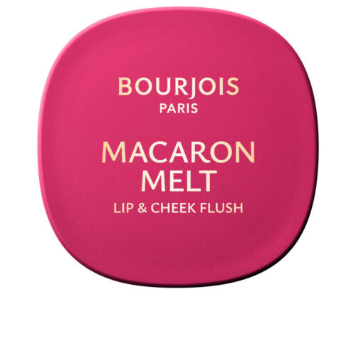 BOURJOIS MACARON MELT blush for cheeks and lips #4-Pink Guava 8 gr