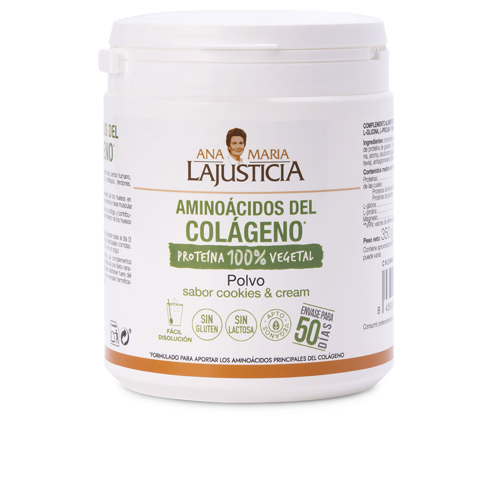 ANA MARÍA LAJUSTICIA Collagen Amino Acids Powder #Cookies & Cream 350g