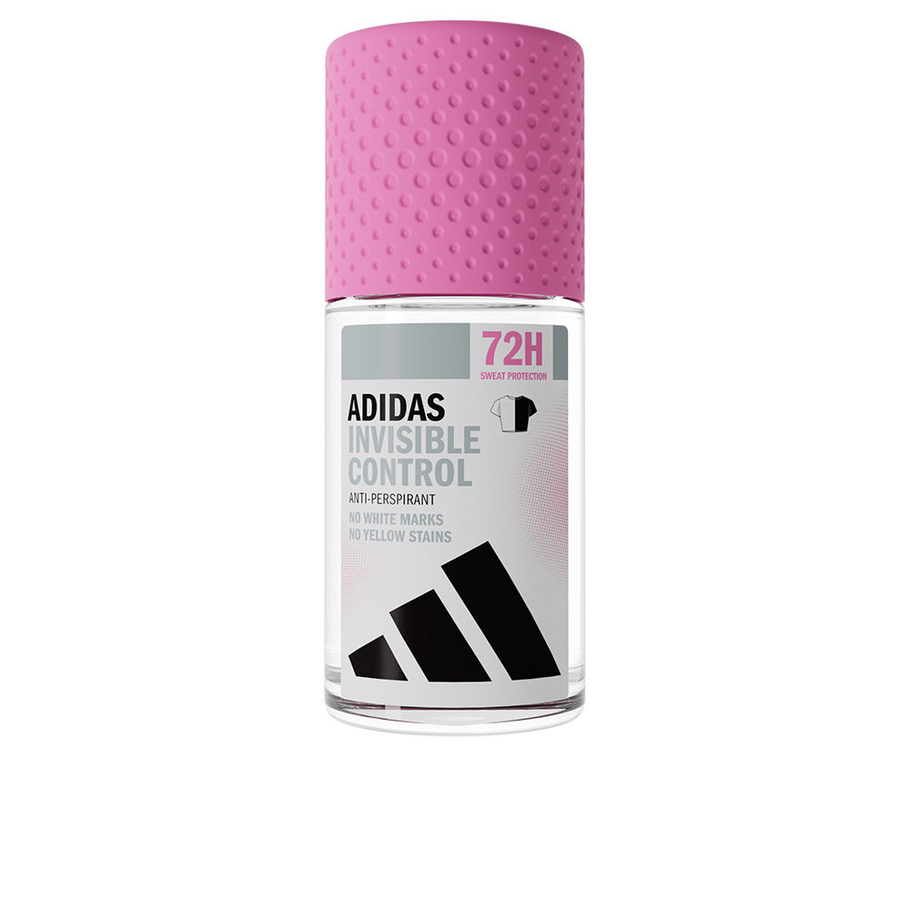 Adidas Invisible Control Deodorant Roll-On Dames | 50ml | 72u Bescherming Vlekvrij Vitamine E