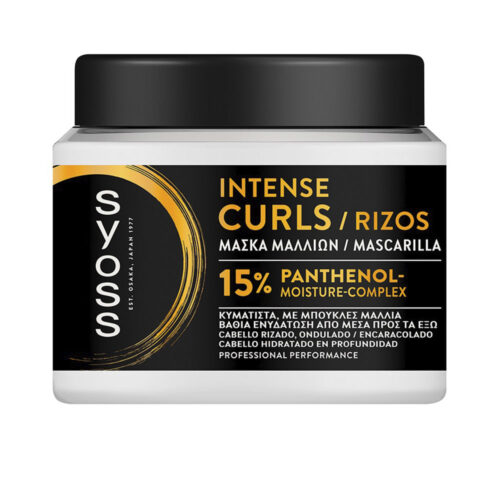 Syoss Intense Curls Haarmasker | Unisex 400ml Krullend Haar | Hydraterend Krullen Definiëren