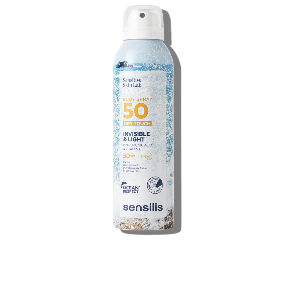 Sensilis INVISIBLE & LIGHT body spray SPF50+ 200 ml