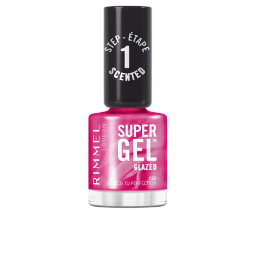 RIMMEL LONDON SUPER GEL nail polish #120-Glazed To Perfection 12 ml