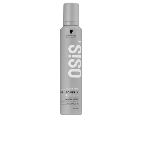 Schwarzkopf OSIS+ Curl Soufflé Stylingmousse | Unisex 200ml Krullend Haar | Krullen Definiëren Anti-Pluis