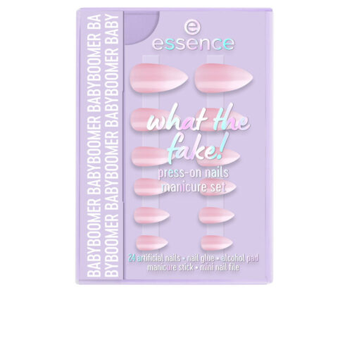 ESSENCE WHAT THE FAKE! Fake Nails Set #03 - Babyboomer 6 pcs