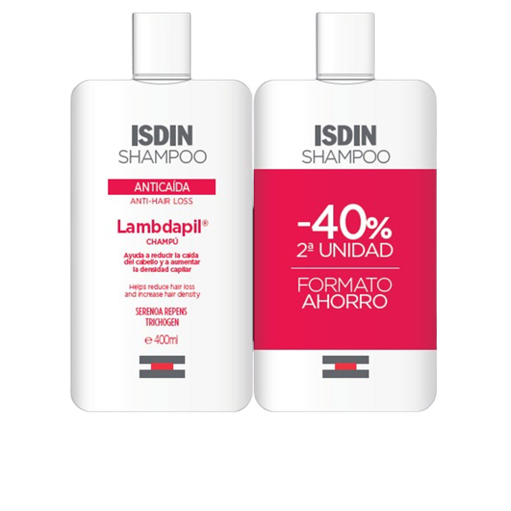 ISDIN LAMBDAPIL anti-hair loss shampoo pack 2 x 400 ml