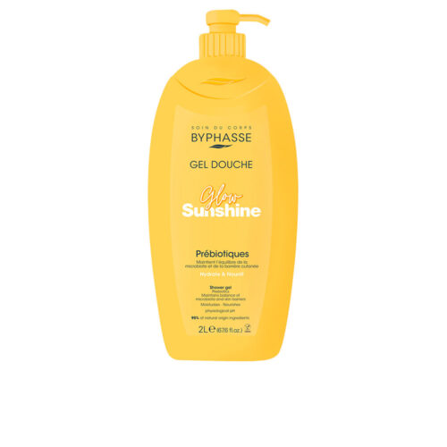 BYPHASSE GLOW SUNSHINE prebiotic shower gel 2000 ml