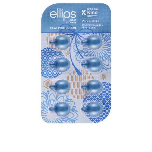 ELLIPS HAIR VITAMIN Japanese Blue Series Pure Natura 8 units