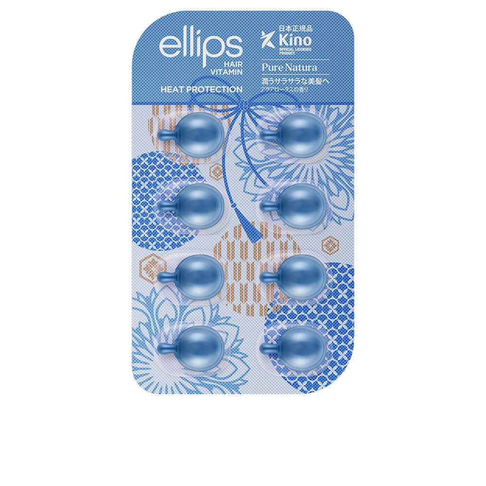 ELLIPS HAIR VITAMIN Japanese Blue Series Pure Natura 8 units