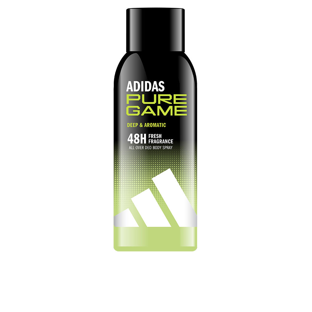 Adidas Pure Game Deodorant Heren | 150ml | Houtachtig Kruidig 48u Bescherming