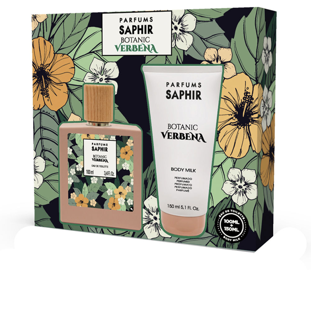 PARFUMS SAPHIR BOTANIC VERBENA CASE 2 pcs