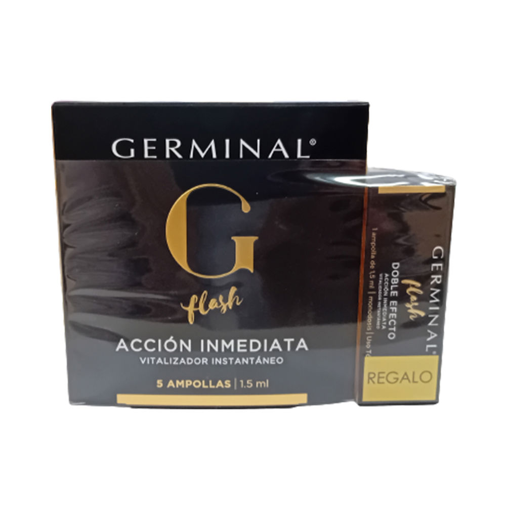 GERMINAL IMMEDIATE ACTION AMPOULES LOT 7 pcs