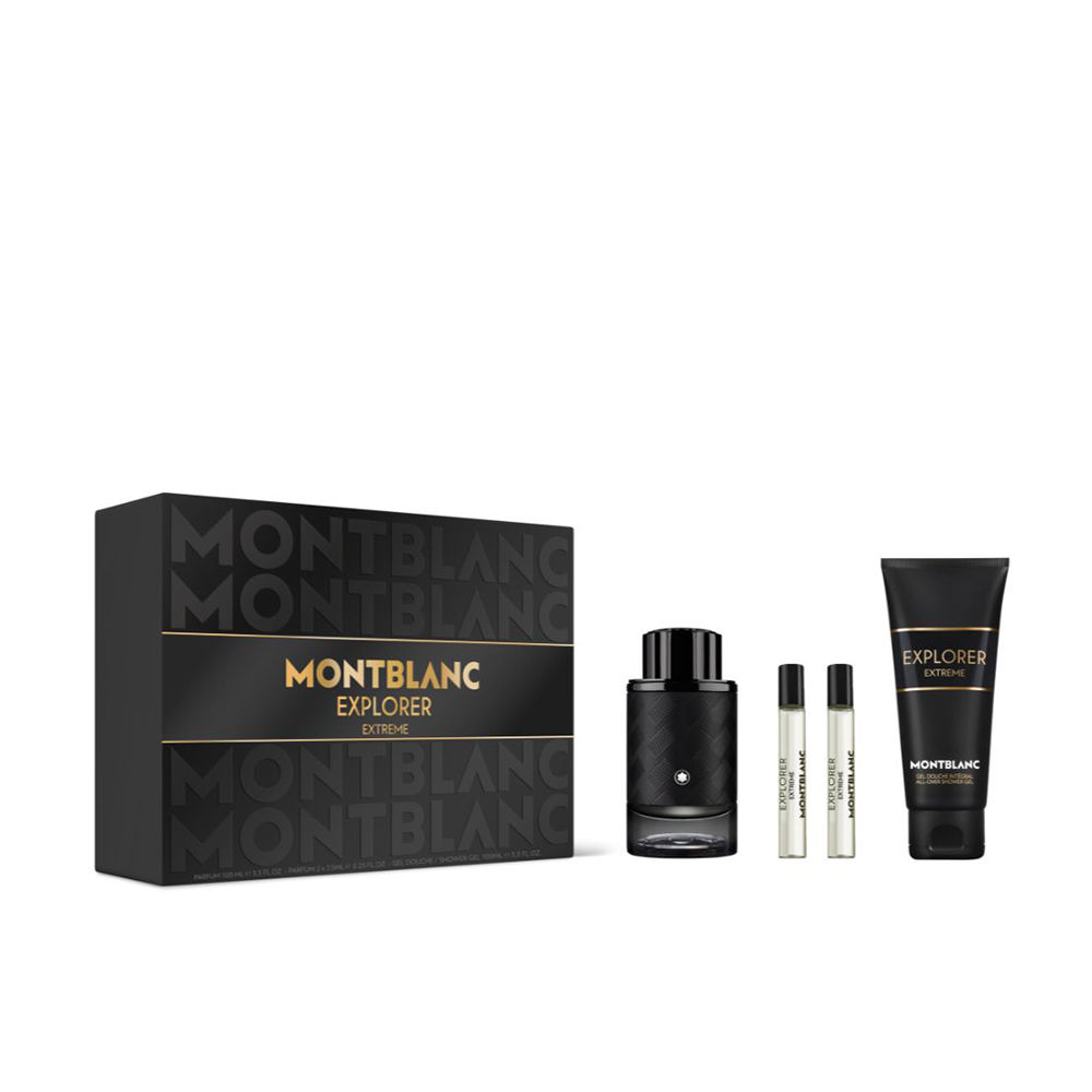 MONTBLANC EXPLORER EXTREME PERFUME SET OF 4 PIECES