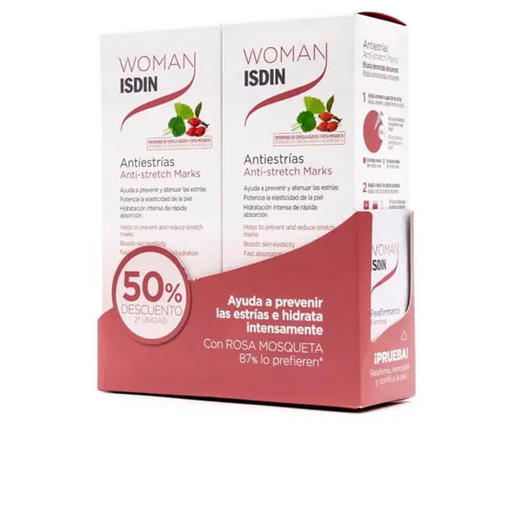 ISDIN WOMAN anti-stretch mark cream duo 2 x 250 ml