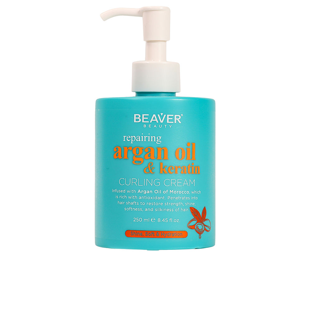 BEAVER ARGAN OIL & KERATIN curl cream 250 ml
