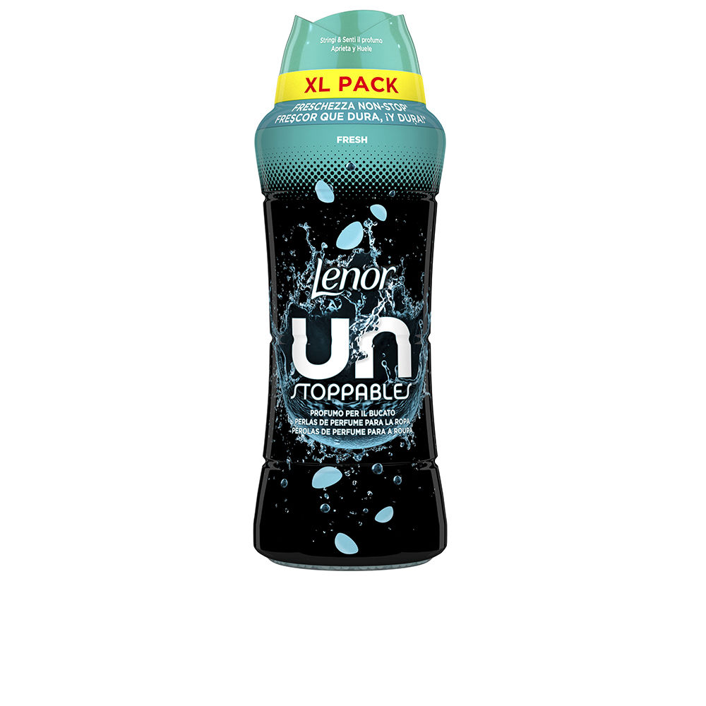 LENOR UNSTOPPABLES fabric softener pearls perfume #Fresh 495 gr
