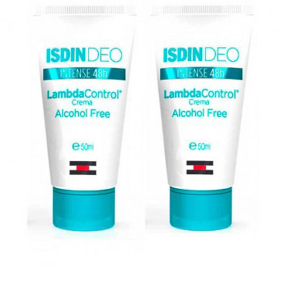 Isdin LAMBDA CONTROL intense 48h cream deodorant duo 2 x 50 ml