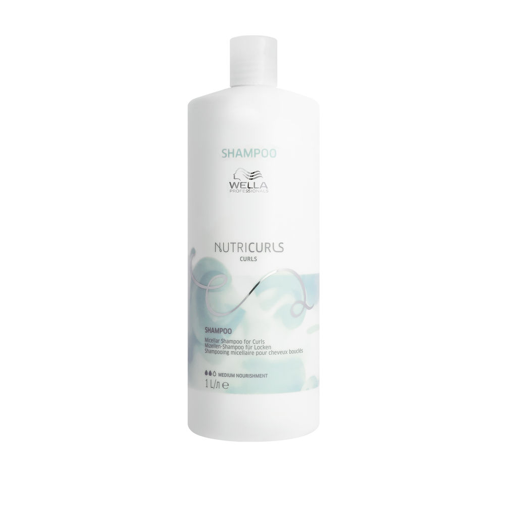 Wella professionals NUTRICURLS Micellar Shampoo for Hair with Curls and Waves 1000 ml
