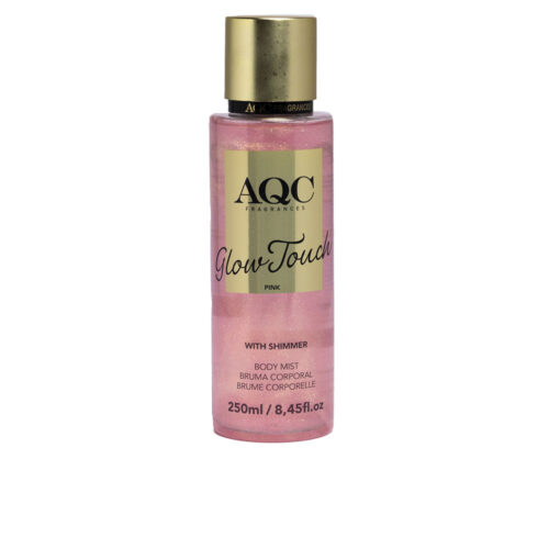 AQC FRAGRANCES GLOW TOUCH PINK shimmer body mist 250 ml