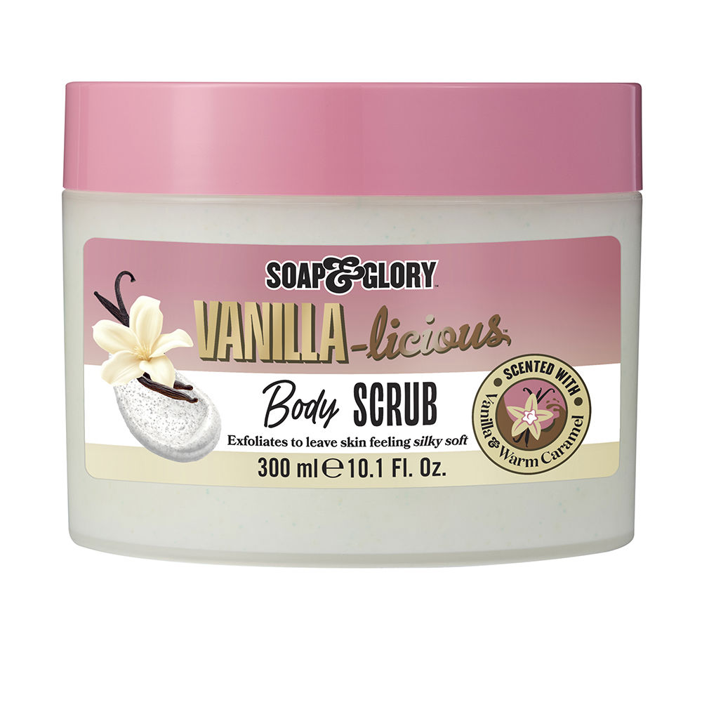 Soap & Glory Vanilla-Licious Body Scrub Unisex | 300ml Alle Huidtypes | Exfoliënd Voedend