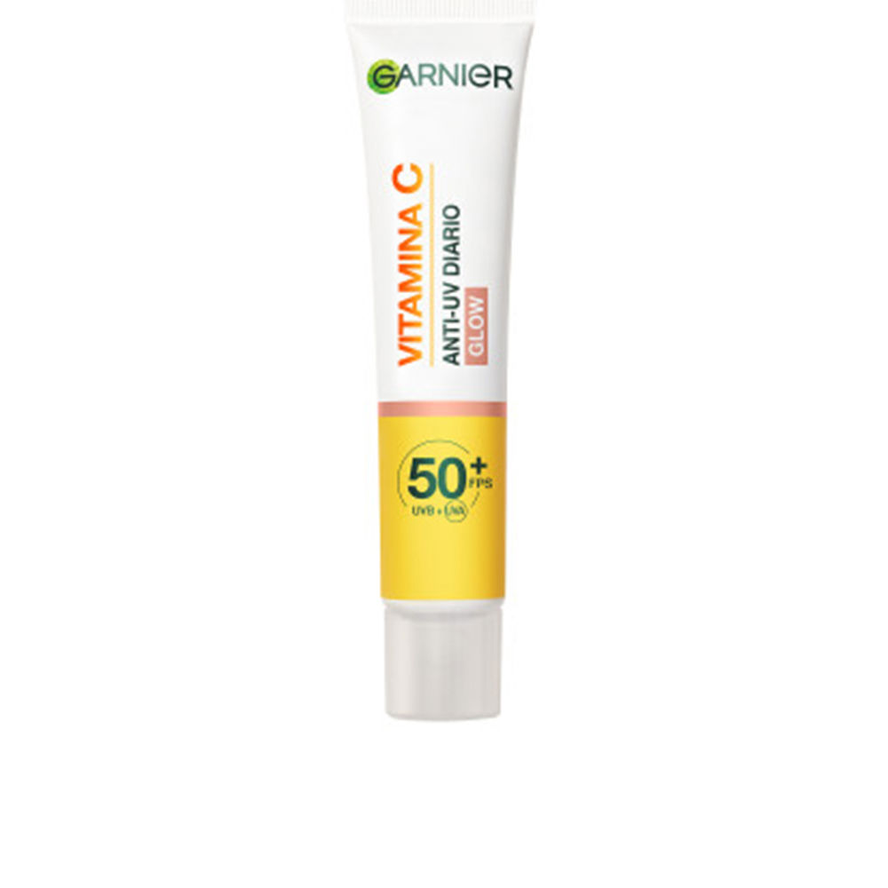 GARNIER VITAMIN C anti-uv daily SPF50+ #glow 40 ml