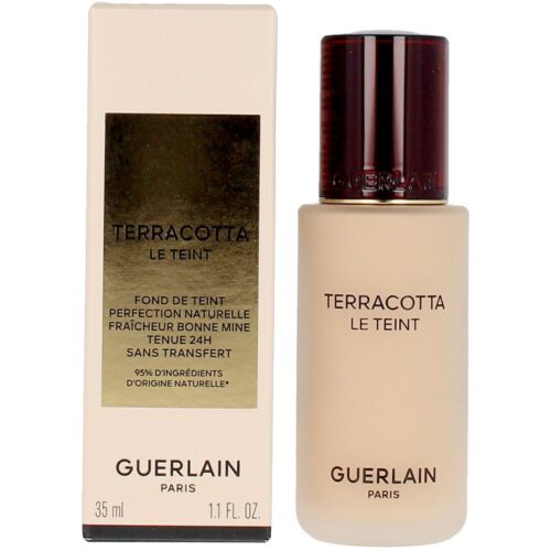 Guerlain Terracotta Le Teint Foundation | Unisex 30ml 2W | Luminous Mat Langdurig
