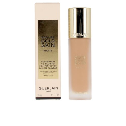 Guerlain Parure Gold Matte Foundation | Unisex 35ml 4N | Mat Langdurig SPF15