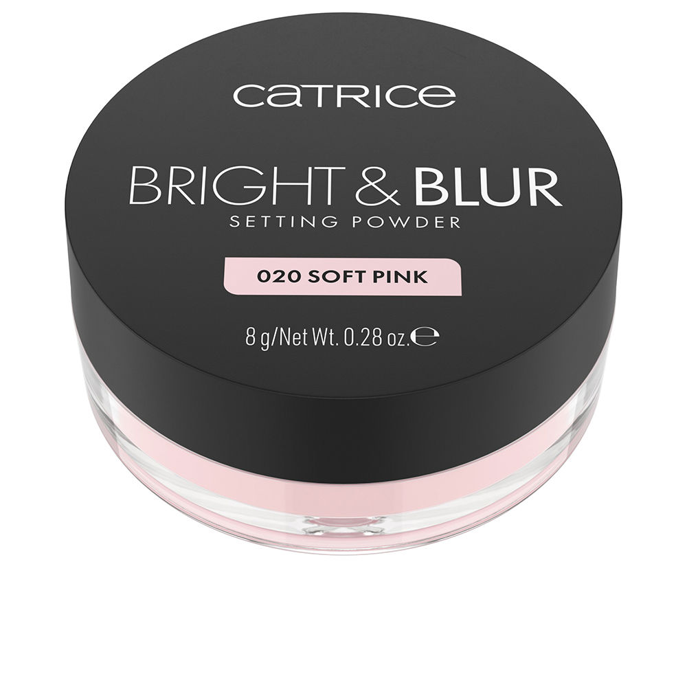 CATRICE BRIGHT & BLUR loose setting powder #020-Soft Pink 8 gr