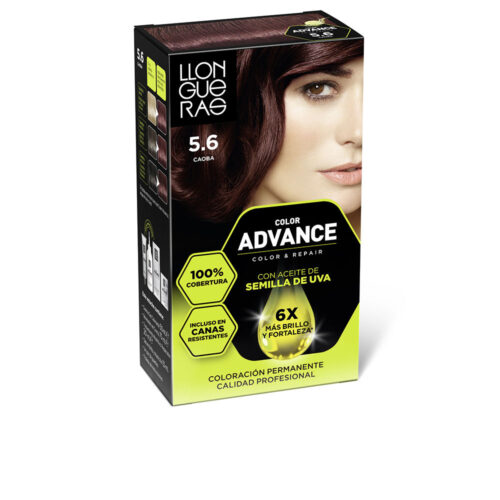LLONGUERAS COLOR ADVANCE #5,6-caoba 1 u