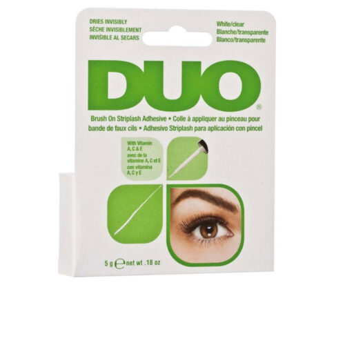 ARDELL DUO BRUSH STRIPLASH ADHESIVE CLEAR eyelash adhesive strip brush 5 gr