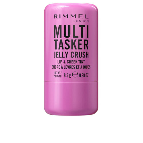 RIMMEL LONDON MULTITASKER JELLY CRUSH blush and lipstick stick #100-Pink Dash 8.5 gr