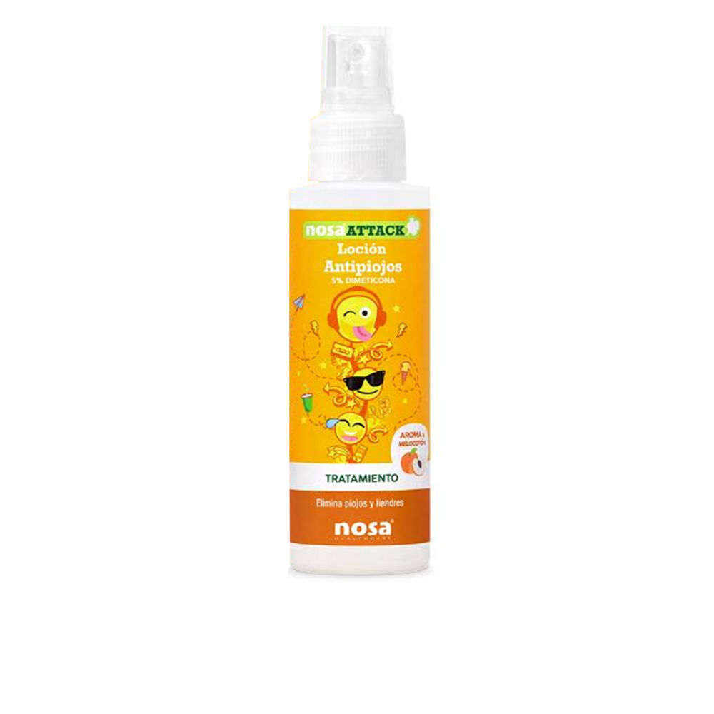 NOSA ATTACK anti-lice lotion dimethicone peach 100 ml