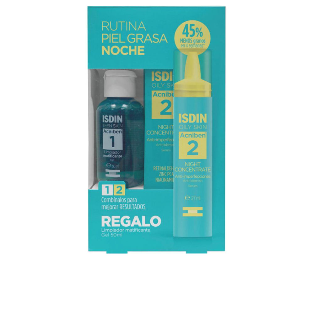 ISDIN ACNIBEN CONCENTRATED NIGHT SERUM LOT 2 pcs