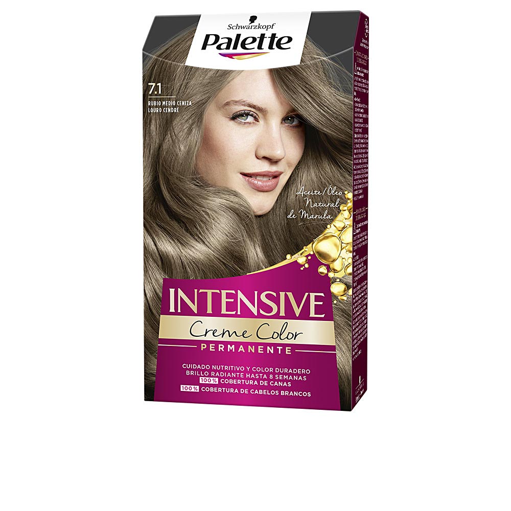 PALETTE INTENSIVE dye #7.1-medium ash blonde 1 u