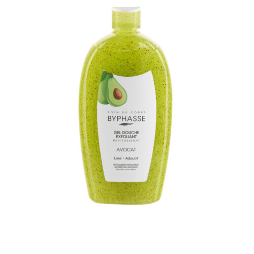 Byphasse Exfoliërende Douchegel Avocado Unisex | 750ml Alle Huidtypes | Voedend