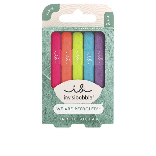 Invisibobble Hair Tie Glow in the Dark Dames | 5 Stuks | Spiraalvormig Glow-effect