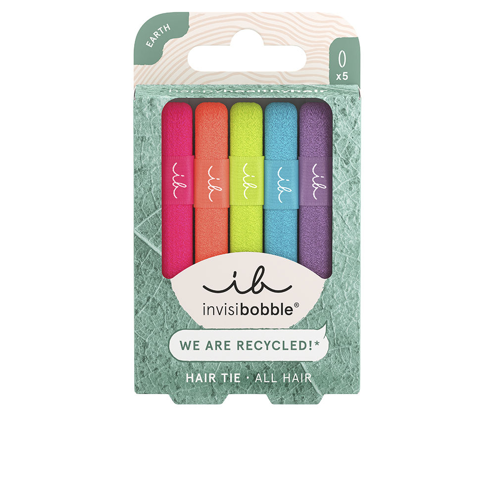 Invisibobble Hair Tie Glow in the Dark Dames | 5 Stuks | Spiraalvormig Glow-effect