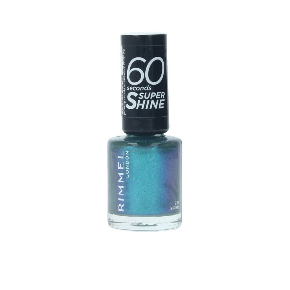 Rimmel London 60 SECONDS SUPER SHINE esmalte de uñas #721-siren 8 ml