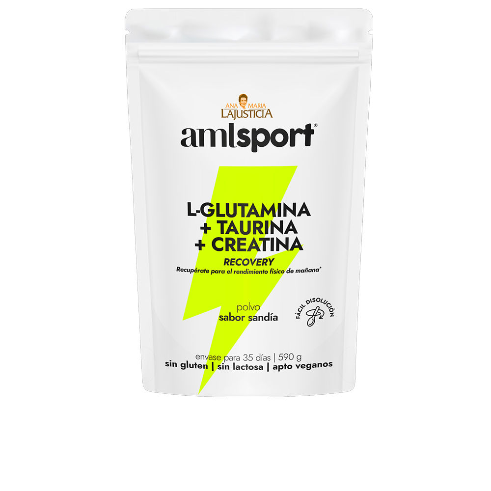 AMLSPORT L-GLUTAMINE + TAURINE + CREATINE watermelon flavor 590 gr