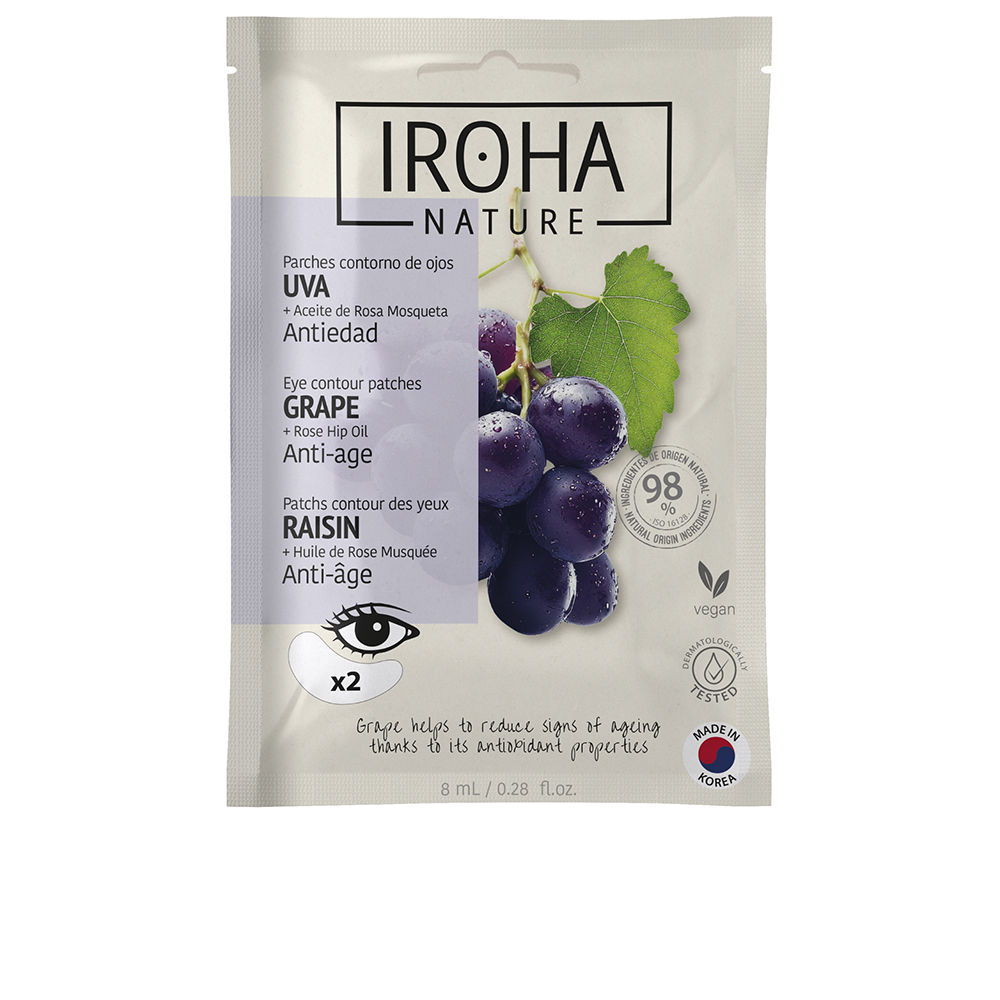 IROHA UVA eye contour patches 8 ml