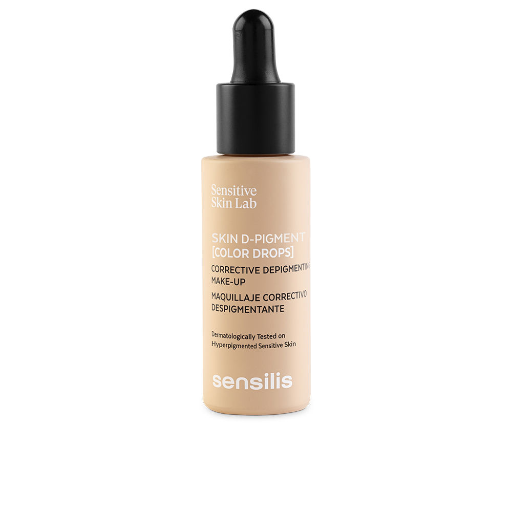 Sensilis SKIN D-PIGMENT [COLOR DROPS] depigmenting corrective makeup #Beige 30 ml