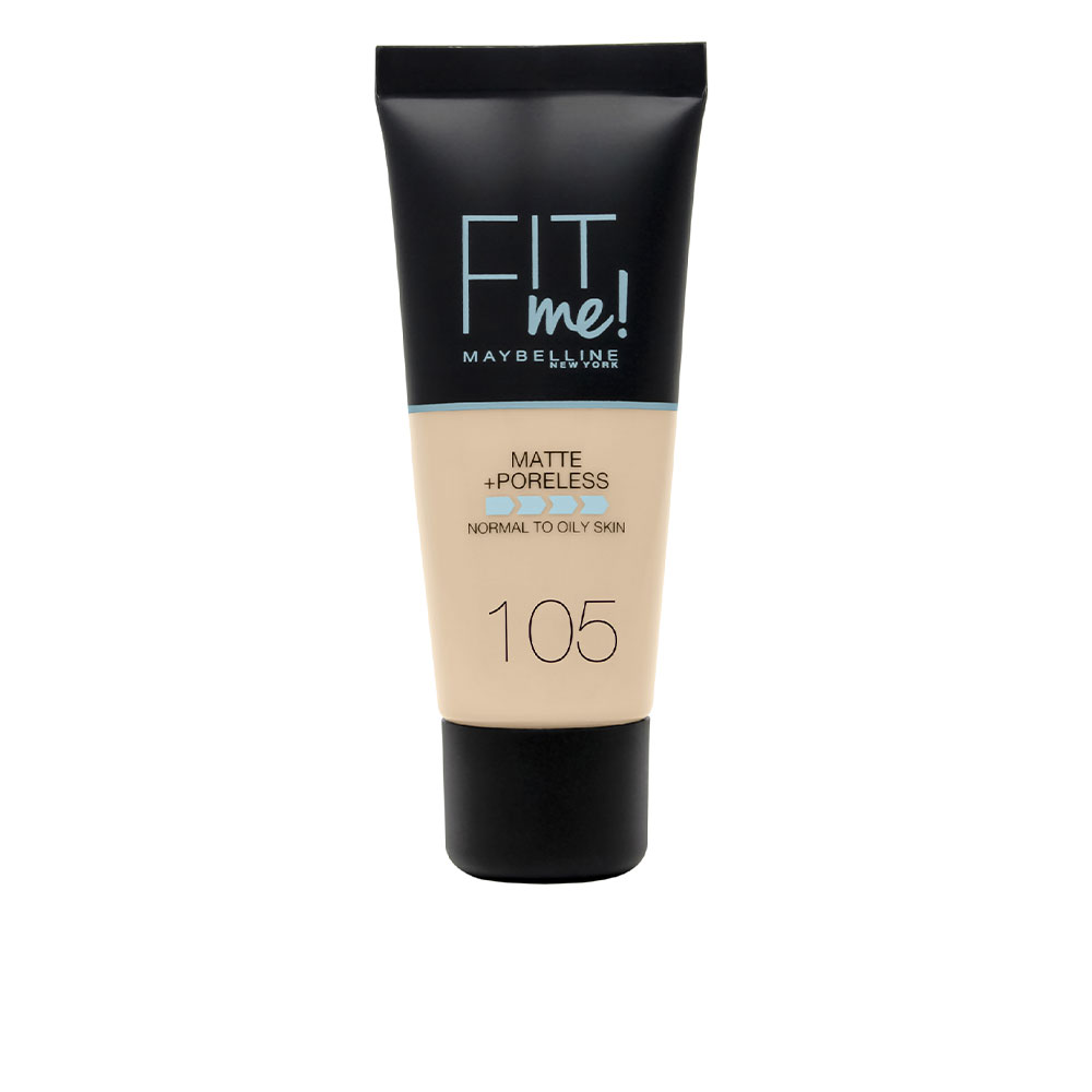 Maybelline FIT ME! Foundation matte+poreless #105-natural ivory