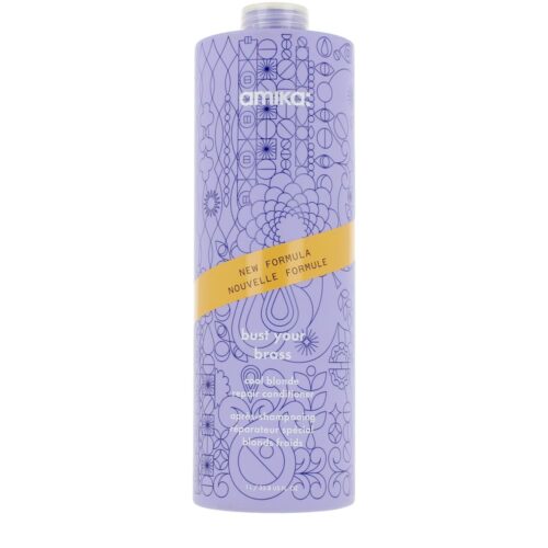 AMIKA BUST YOUR BRASS repairing conditioner for blonde hair 1000 ml