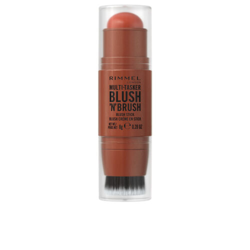 RIMMEL LONDON MULTI-TASKER BLUSH 'N' BRUSH stick #300-Nearly Suede 8 gr