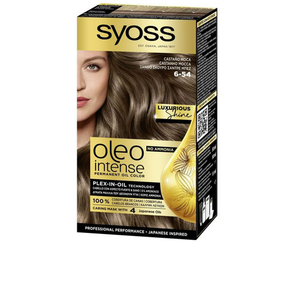 Syoss OLEO INTENSE ammonia-free dye #6-54 mocha brown 5 units