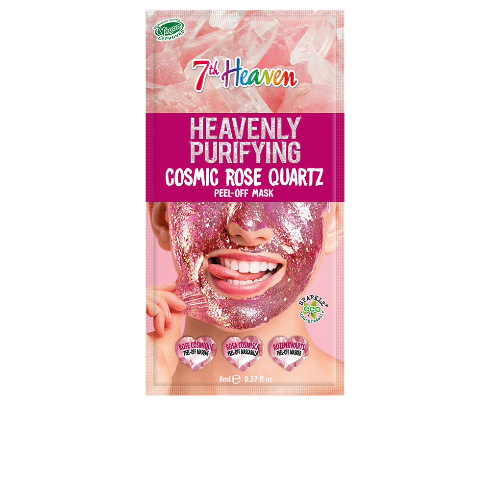 7TH HEAVEN PEEL-OFF COSMIC purifying rose quartz 8 ml