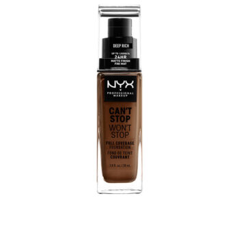 Nyx Professional Make Up CAN'T STOP WON'T STOP full coverage foundation #deep rich