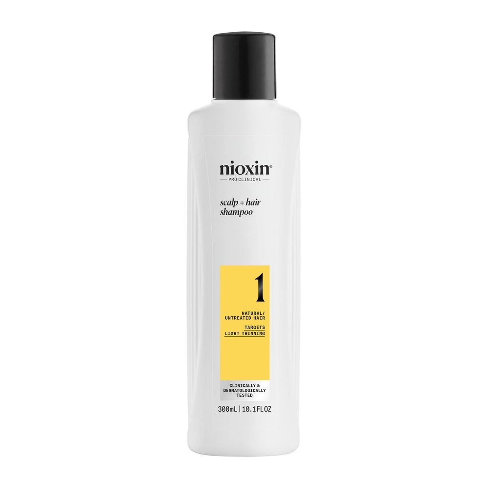 Nioxin SYSTEM 1 - Shampoo - Natural Hair with Mild Weakening 300 ml